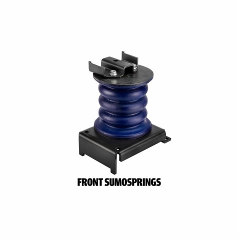 SuperSprings - Air Spring Helper Kits for 2019-2021 F-53 MOTORHOME CHASSIS K-10-002 SumoSprings Front & Rear Kit SSF-170-40-2 & SSR-180-54-1 Ford thumbnail 2