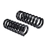 SuperSprings SuperCoils Springs SSC-14 Springs, SuperCoils, Coil, Black E-Coated, Front, Chevy, GMC, Pair thumbnail 1