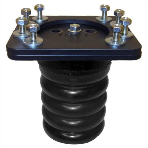 SuperSprings SumoSprings Suspension Helper Springs for 2011-2026 1500, 2009-2010 RAM 1500 - SSR-307-47 Spring, SumoSpring, Black, Rear, Dodge, Ram, 1,500 lbs. Capacity, Pair thumbnail 1