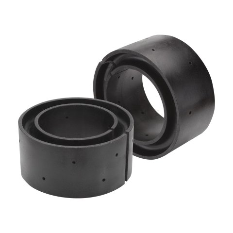 SuperSprings Coil SumoSprings CSS-1225 Spring Insert, SumoSprings, Urethane, Black, 2.250 in. Height, 7.250 in. Diameter, Pair thumbnail 1