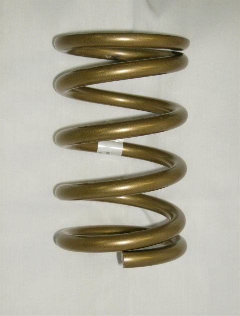 Landrum Front Coil Springs B850 Spring, Front, 5.0 in. Diameter, 9.5 in. Height, 850 lbs./in., Gold, Each