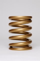 Landrum Pull Bar Springs G600 Coil Spring, Rear Bar, 5.0 in. Diameter, 7.0 in. Height, 600 lbs./in., Gold, Each thumbnail 1