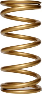 Landrum Conventional Rear Coil Springs I250 Spring, Rear, 5.0 in. Diameter, 10.50 in. Height, 250 lbs./in. Rate, Gold, Each thumbnail 2