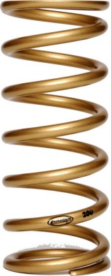 Landrum Conventional Rear Coil Springs J450 Spring, Rear, 5.0 in. Diameter, 13.0 in. Height, 450 lbs./in., Gold, Each thumbnail 2