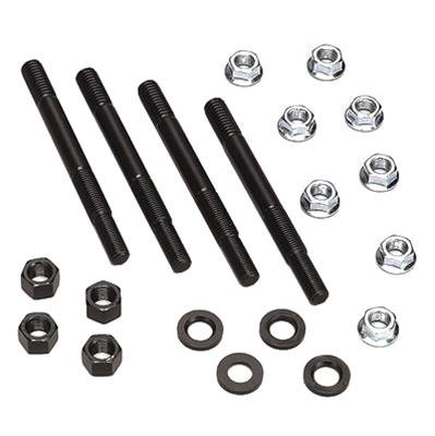 Milodon Windage Tray Stud Kits 81157 Kit, Steel, Black Oxide, Ford, 302, Set thumbnail 1