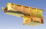 Milodon Street and Strip Oil Pans 30951 Pan, Street/Strip, Steel, Gold Iridite, 6 qt., Chevy, Big Block, Mark IV, Each thumbnail 4