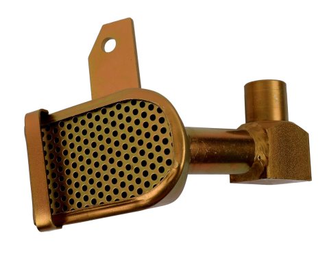 Milodon Oil Pump Pickups 18303 Pickup, Press Fit, Aftermarket Pan Style, 7.750 in. Pan Depth, Chevy, Big Block, Each thumbnail 1