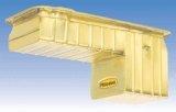 Milodon 4x4 Truck and Off-Road Oil Pans 30550 Pan, Steel, Gold Iridite, 8 qt., Ford, Big Block, FE, 390/427/428, Pickup, Truck, Each thumbnail 5