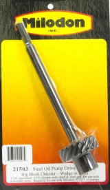 Milodon Oil Pump Driveshafts 21503 Driveshaft, Chrysler, Dodge, Plymouth, Big Block/Hemi, Each thumbnail 2