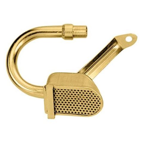 Milodon Oil Pump Pickups 18313 Pickup, Press Fit, Aftermarket Pan Style, 9.500 in. Pan Depth, HV Pump, Chevy, Chevy II, Small Block, Each