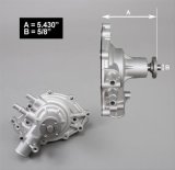Milodon Mechanical Water Pumps 16330 Pump, Mechanical, Standard-Volume, Aluminum, Natural, Ford, 289/302/351W, Each thumbnail 2