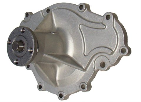 Milodon Mechanical Water Pumps 16281 Pump, Mechanical, High-Volume, Pontiac, 350/389/400/421/455, Aluminum, 1970-1979, Each thumbnail 1