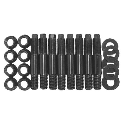 Milodon Aluminum Blower Studs 84550 Studs, Aluminum, 7/16-20 in. Diameter Studs, 2.75 in. Length, Set thumbnail 1