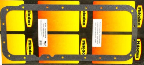 Milodon Crushproof Premium Pan Gaskets 40700 Oil Gasket, Composite, Chrysler, Dodge, Plymouth, Big Block, V8, Each thumbnail 2
