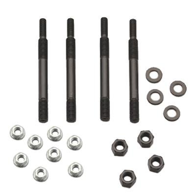 Milodon Windage Tray Stud Kits 81151 Kit, Steel, Black Oxide, Chevy, Chrysler, Dodge, Plymouth, Ford, Pontiac, V8, Set thumbnail 3