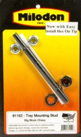 Milodon Windage Tray Stud Kits 81152 Stud, Steel, Black Oxide, Chevy, Big Block, Each thumbnail 2