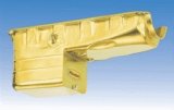 Milodon Street and Strip Oil Pans 31100 Pan, Steel, Gold Iridite, 7 qt., Chevy, Big Block, Mark IV, Each thumbnail 3