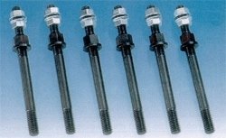 Milodon Windage Tray Stud Kits 81150 Kit, Steel, Black Oxide, Chevy, Small Block, Set thumbnail 3