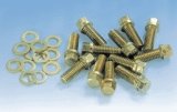 Milodon Intake Manifold Bolts 85400 Bolts, Manifold, Steel, Black Oxide, Hex Head, Chevy, Small Block, Kit thumbnail 2