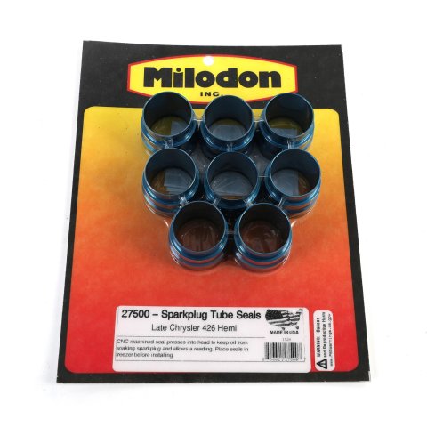 Milodon Spark Plug Tube Seals 27500 Seals, Tubes, Dodge, Plymouth, 426 Hemi, Set of 8 thumbnail 1