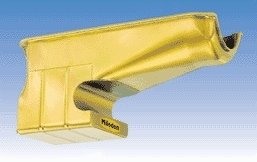 Milodon Street and Strip Oil Pans for 1962-1967 CHEVY II - 31060 Pan, Steel, Gold Iridite, 6 qt., Chevy, Small Block, LH Dipstick, Each thumbnail 2