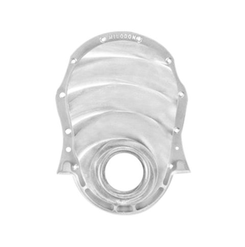 Milodon Aluminum Timing Covers 14855 Cover, 1-Piece, Aluminum, Natural, Chevy, Big Block, Each thumbnail 2