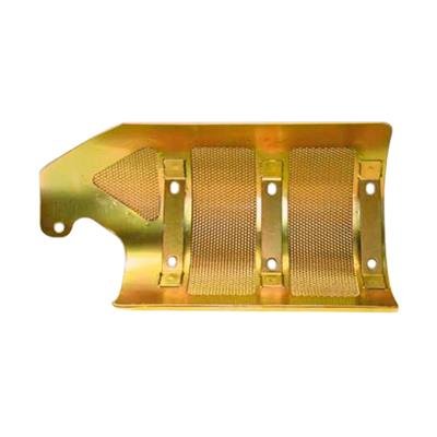 Milodon Diamond Stripper Windage Trays 32250 Tray, Stripper, Steel, Gold Iridite, Rear Sump, Chevy, Small Block, Each thumbnail 3