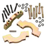 Milodon Main Caps 11450 Caps, Ductile Iron, 3-Center, Angled Outer Bolts, 4-Bolt, Ford, Big Block, 385 Series, Set thumbnail 1