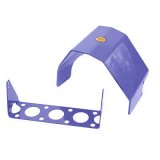 TCI Transmission Shields 910005 Automatic Shield, Case, Aluminum, Blue Powdercoated, Mopar, Torqueflite 727, Kit thumbnail 1