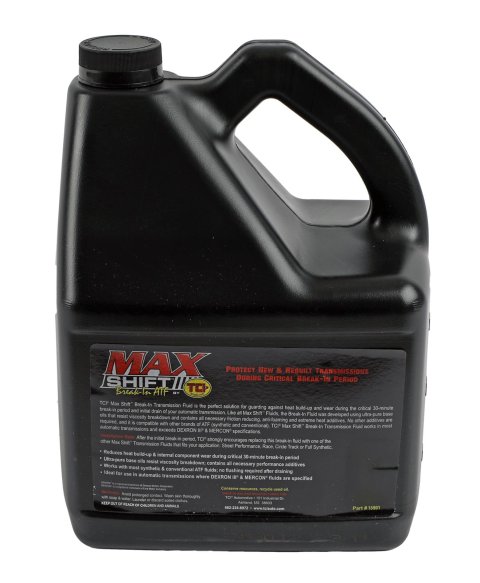 TCI Max Shift Break-In Transmission Fluid 15900TCI ATF Break-in Trans Fluid,l 3 Gal, Set thumbnail 2