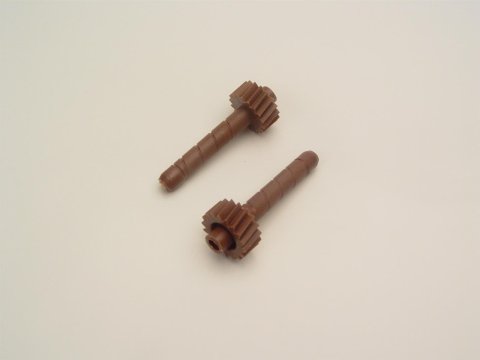 TCI GM Speedometer Gears 880000 Gear, Driven, 18-Tooth, Chocolate Brown, Turbo-Hydromatics/PowerGlide, Each thumbnail 1