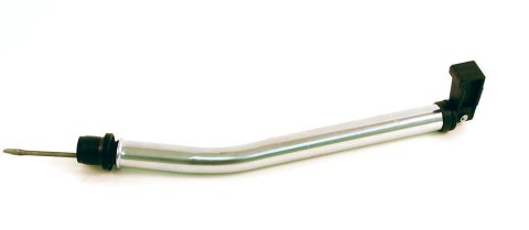 TCI Filler Tubes and Dipsticks 743850 Automatic Transmission Dipstick with Tube, Locking, Steel/Plastic, Gold Dichromate, Black, Shorty, Powerglide thumbnail 2