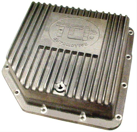 TCI Transmission Pans 328000 Automatic Pan, Deep, Aluminum, Natural, GM, TH350, Each thumbnail 1