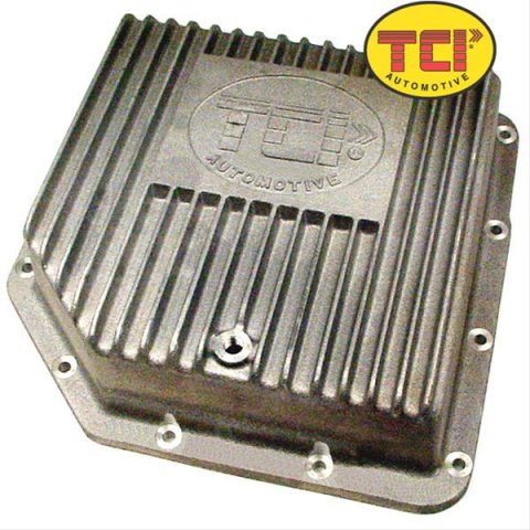 TCI Transmission Pans 328000 Automatic Pan, Deep, Aluminum, Natural, GM, TH350, Each thumbnail 2