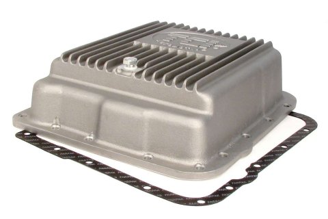 TCI Transmission Pans 328000 Automatic Pan, Deep, Aluminum, Natural, GM, TH350, Each thumbnail 3