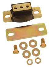 TCI Severe-Duty Transmission Crossmember Mount Kits 952500 Automatic Mount, Polyurethane, Black, GM, Each thumbnail 1