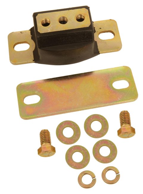 TCI Severe-Duty Transmission Crossmember Mount Kits 952500 Automatic Mount, Polyurethane, Black, GM, Each