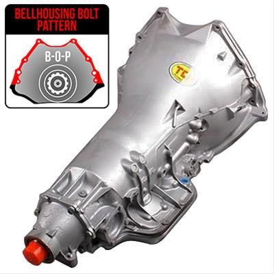TCI StreetFighter Transmissions 211300 Automatic Transmission, Remanufactured, Forward Shift Pattern, Automatic, Manual Valve Body, Buick, Oldsmobile, Pontiac, TH400 thumbnail 4