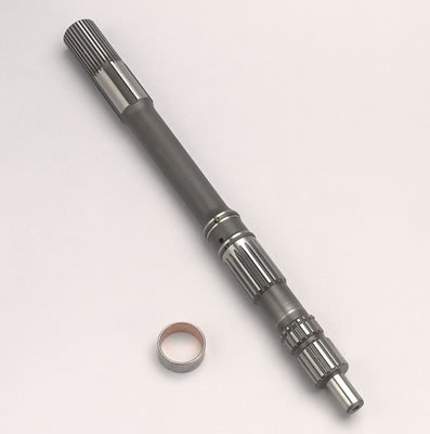 TCI Hardened Input Shafts 749600 Shaft, Hardened, Vaccu Melt 300, 1.76 Carrier, Turbo Spline, 12.875 in. Length, GM, Powerglide, Each thumbnail 1