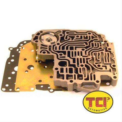 TCI Full Manual Valve Bodies 321115 Body, Performance, Manual, Reverse Pattern, Chevy, TH350, Each thumbnail 2