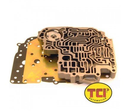 TCI Full Manual Valve Bodies 321115 Body, Performance, Manual, Reverse Pattern, Chevy, TH350, Each thumbnail 3