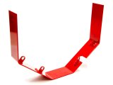 TCI Flexplate Safety Shields 940003 Automatic Transmission Shield, Flexplate, Steel, Red Powdercoated, Chevy, 3-Speed, 4-Speed, Automatic, Kit thumbnail 2