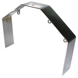 TCI Flexplate Safety Shields 940002 Automatic Transmission Shield, Flexplate, Steel, Black Powdercoated, Chevy, 3-Speed, 4-Speed, Automatic, Kit thumbnail 1