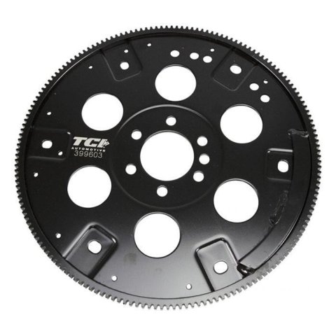 TCI Premium Series 168-Tooth Flexplate 399603 Flexplate, Premium, 168 Tooth, 10.750 in./11.500 in. Bolt Pattern, Steel, Black E-Coated, External Balance, Chevy, Small Block, Each thumbnail 3