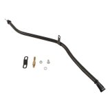 TCI Filler Tubes and Dipsticks 743860 Dipstick with Tube, Transmission, Steel, Black, Locking, TH350, TH400, TH200, 200-4R, Each thumbnail 1