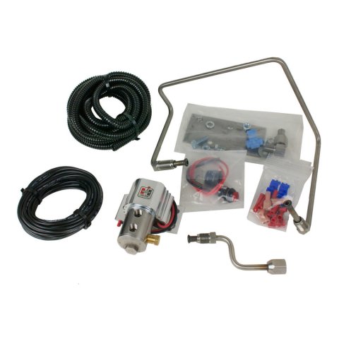 Hurst Roll Control Kits 5671521 Line Lock, 1/8 in. NPT Inlet/Outlet, Polished Stainless Steel, Ford, Mustang, Each thumbnail 2