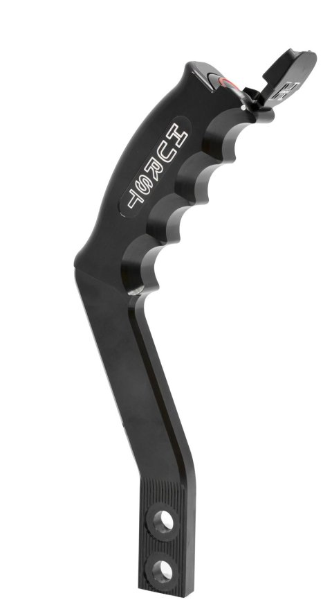 Hurst Nitro Stick 2 Shifter Sticks 5381001 Stick, 2, Lay Back Type, Aluminum, Black Anodized, 8.75 in. Length, Manual, Hurst, Each thumbnail 2