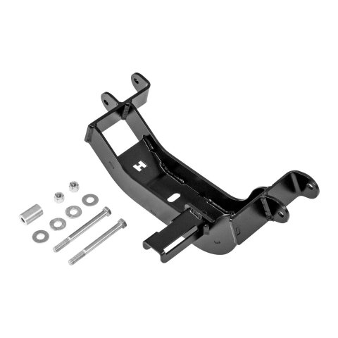 Hurst Transmission Crossmembers 67530002 Crossmember, Steel, Black Powdercoated, AOD, Ford, RWD, Each thumbnail 3