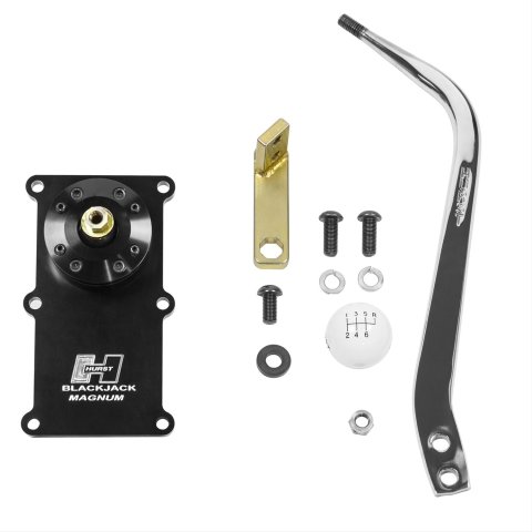 Hurst Blackjack Shifters 3913007 Shifters, Manual Transmission Shifter Type, Blackjack, Chrome, Tremec Magnum, Chevrolet, Kit thumbnail 1