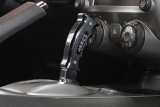 Hurst Pistol-Grip Shifter Handles 5380438 Shifter, Billet Aluminum, Polished/Black, Logo, Chevrolet, Camaro 2010-15, Auto Trans, Each thumbnail 1